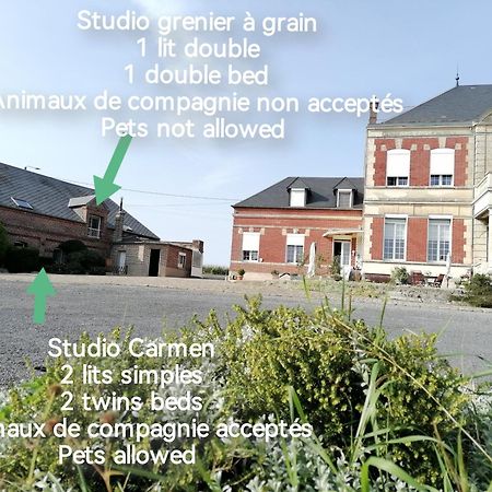 Studio Ferme De Bonavis Bed & Breakfast Banteux Bagian luar foto